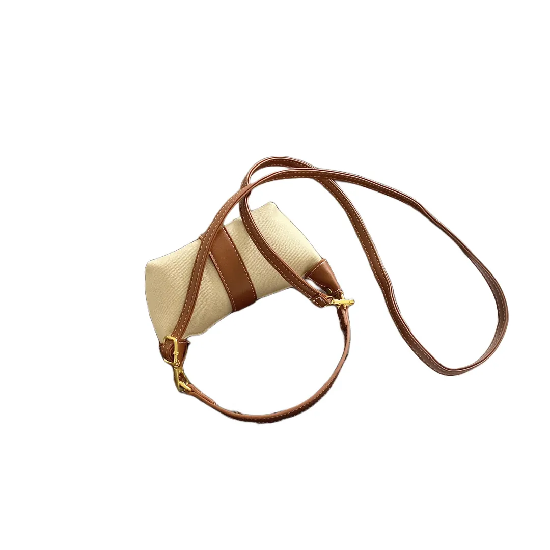 Detachable adjustable long shoulder strap on the mini hobo bag